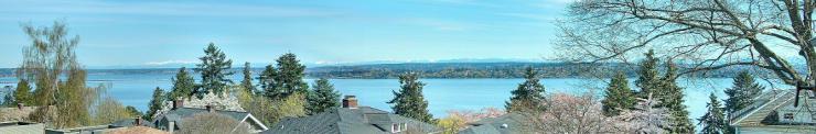 East view over Lake Washington